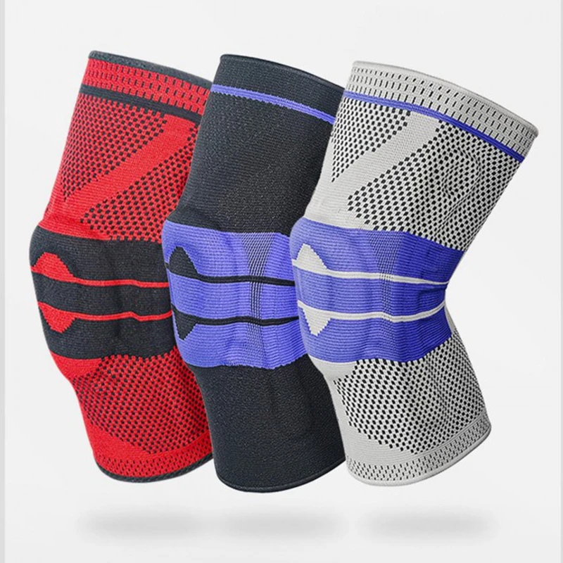 Only 1Pcs Knee Pads Support Braces Protector for Arthritis Sport Basketball Volleyball Gym Fitness Jogging Running 2024