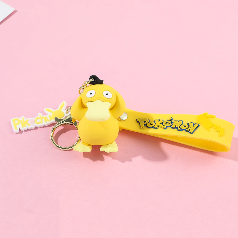 Pokémon sleutelhangerset - schattige Pikachu & Friends Q-versie sleutelhanger, anime rugzak charme, Kawaii cadeau voor fans en koppels (verjaardag