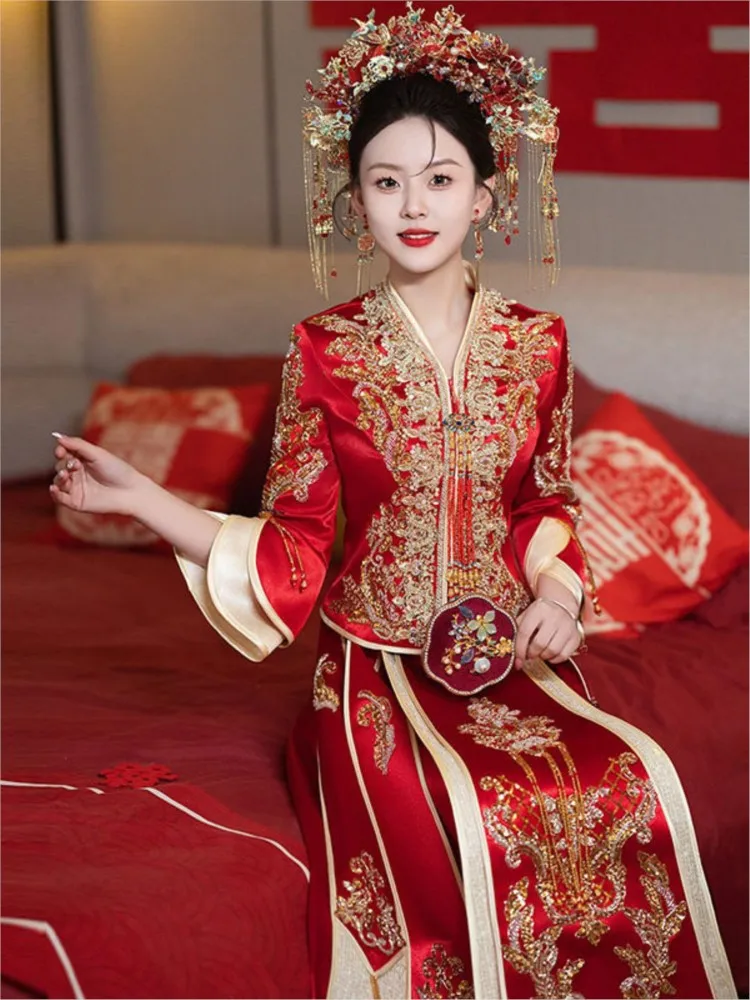 

Новое свадебное платье из тонкого атласа, свадебное платье