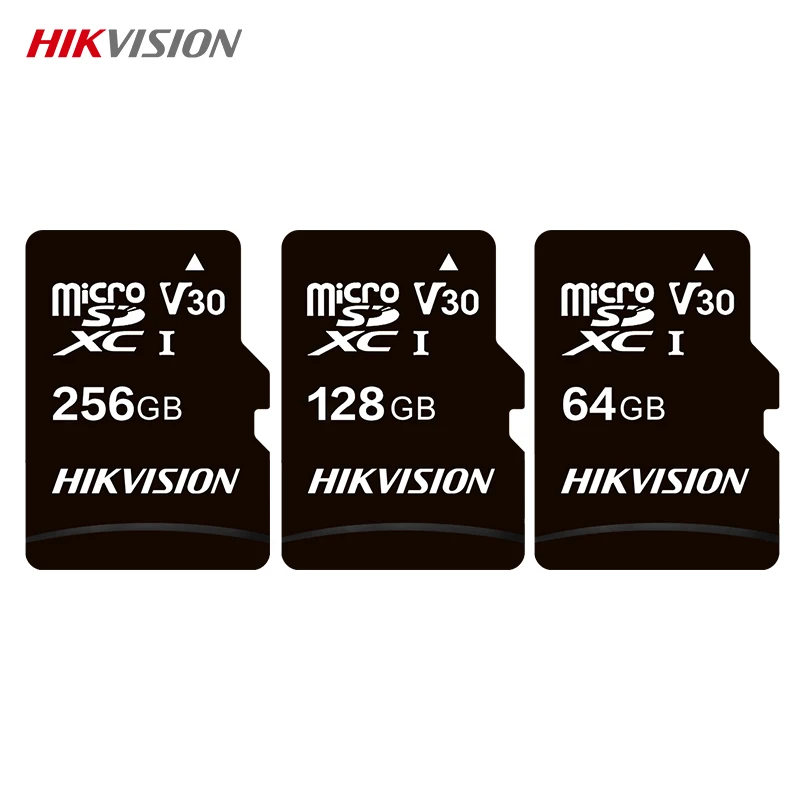 HIKVISION V30 hafıza kartı 92 SDHC 8GB 16GB 32GB 64GB 128GB 256GB TF kartı kamera telefonu için 92 MB/S C1 Micro SD karta kadar