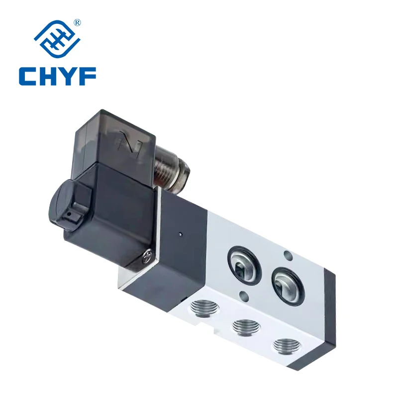 Plate solenoid valve airtac type 4M210-08 310-10 cylinder control valve 220V two-position five-way valve 24v electronic valve