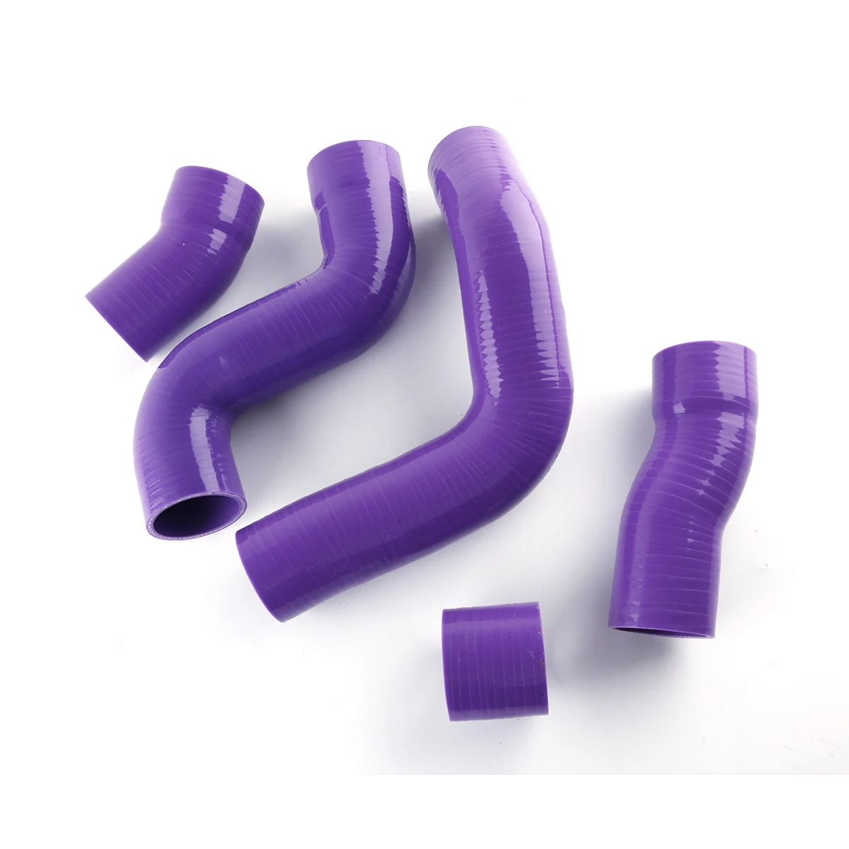 5PCS 4PLY For Audi A3 S3 / TT Quattro MK1 / SEAT Leon Cupra R 1.8T 225PS Car Silicone Hose Turbo Boost Pipe Tube Kit