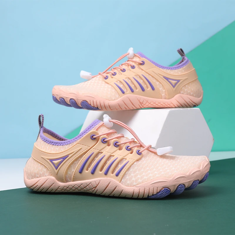 수영 신발 남성 비치 아쿠아 슈즈 여성 퀵 드라이 맨발 업스트림 서핑 슬리퍼 하이킹 워터 슈즈 웨이딩 유니섹스 스니커즈