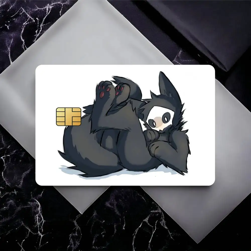 Furry Art C-Changed Puro Credit Card Skin Stickers for Bank Card Bus Metro Card Sticker Waterproof Gift