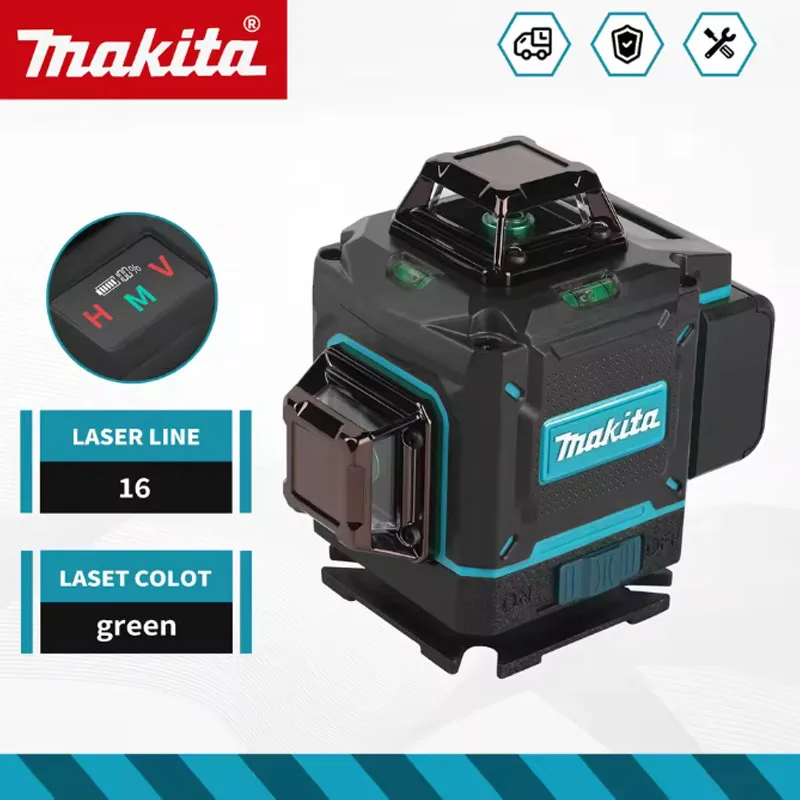 2026-new-makita-digital-360°-x4-16-line-4d-outdoor-laser-level-self-leveling-vertical-horizontal-cross-line-laser-measure