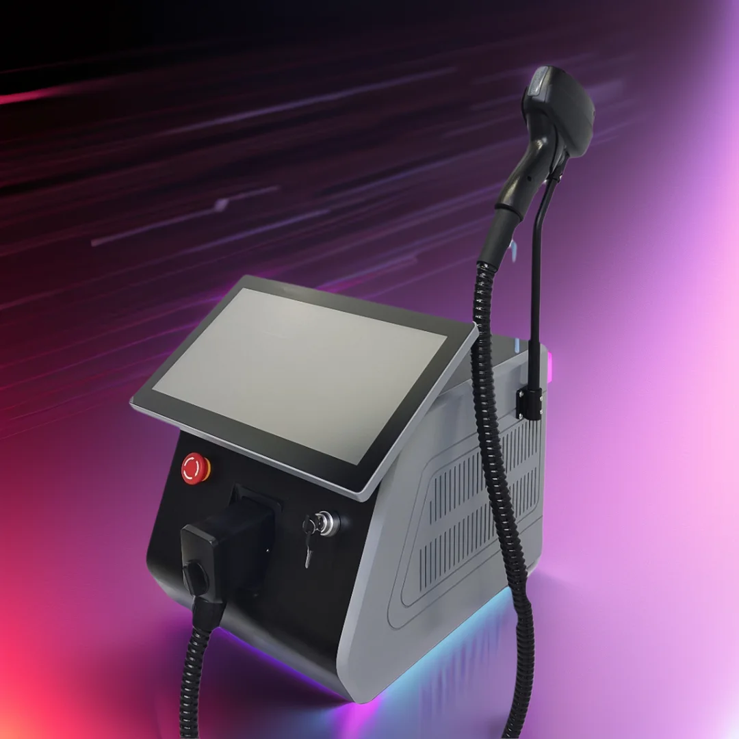 

2025 Diode Ice Titanium Painless Permanent 4000w 4 Waves 808nm Portable Soprano Titanium Ice Laser Hair Removal Device