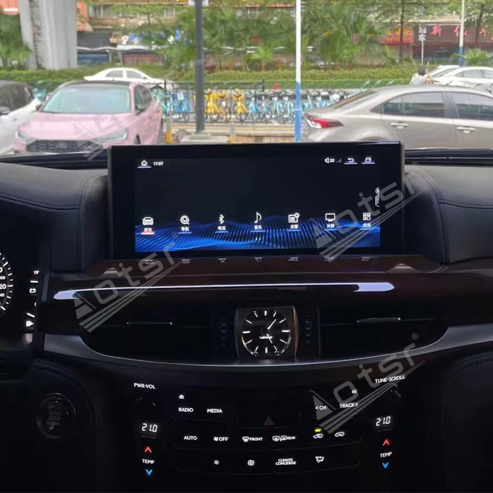 Automotive Multimedia Android 13 Player For Lexus LX570 2015~2021Receiver GPS Navigation Car Radio Stereo Carplay IPS Head Unit