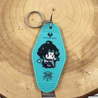 Genshin Impact Character Xiao Keychain Game Peripherals Cute Cartoon Player Gift Key Ring Accessories