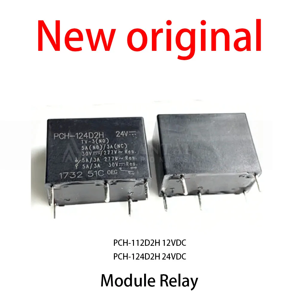 

10Pcs/Lot New original PCH-112D2H 12VDC PCH-124D2H 24VDC Module Relay