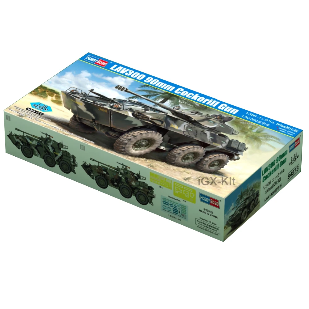 Hobbyboss 84573 Escala 1/35 LAV300 LAV-300 Veículo Blindado Carro Hobby Artesanato Brinquedo Kit de Construção de Modelo de Plástico