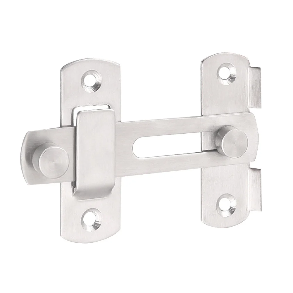 Stainless Steel Security Buckle Heavy Duty Latch For Door Window Pet Cage Safety Lock Insurance Bolt Sliding Door Guard