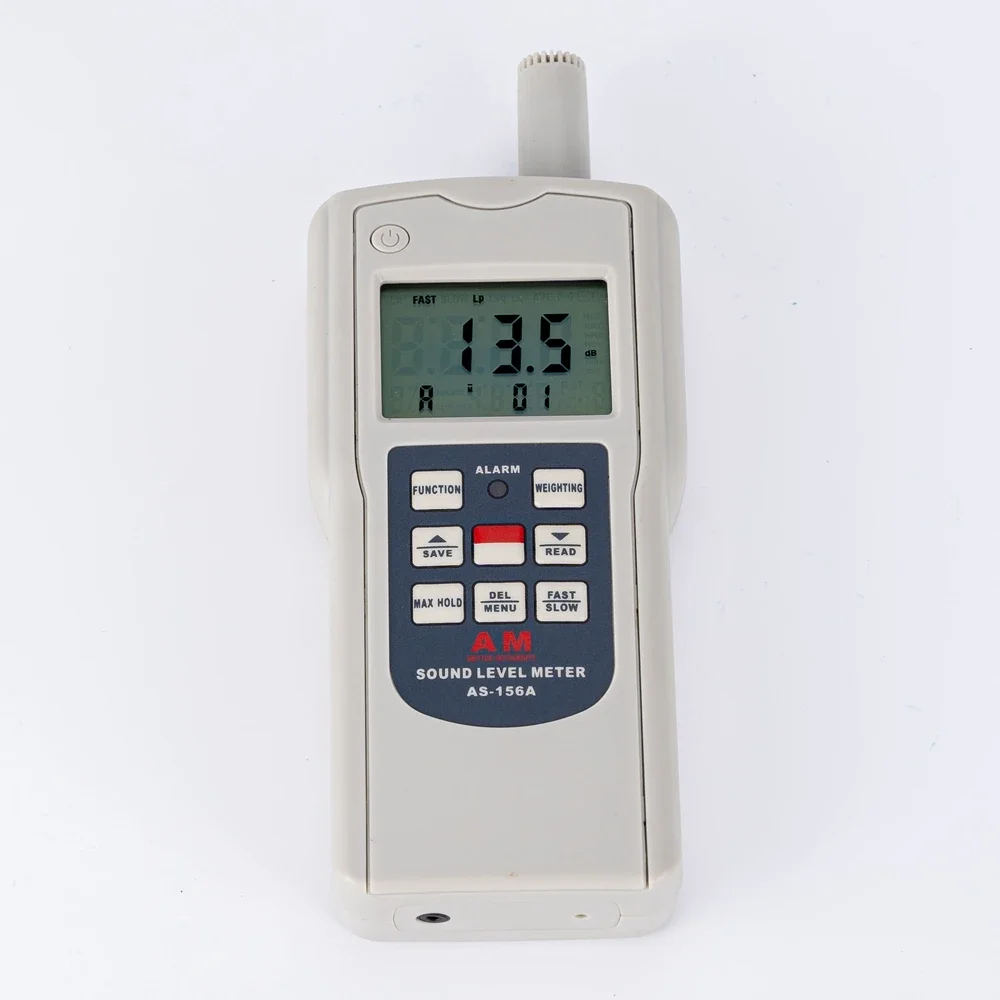 

AL-156B Handheld Digital Noise Meter Measurement 30-130dB Digital Sound Level Meter Volume Sensor Handheld Digital Noise Tester