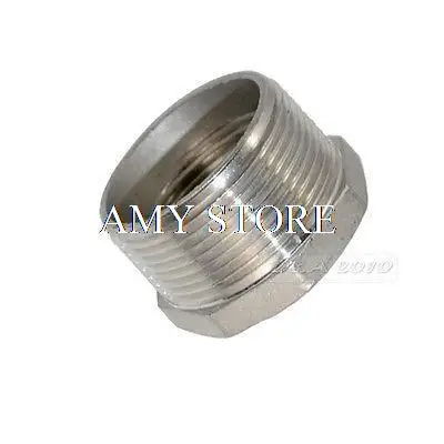 2 шт. 1 1/2 "папа x 1 1/4" внутренняя резьба BSPP из нержавеющей стали, переходная втулка, фитинг для труб