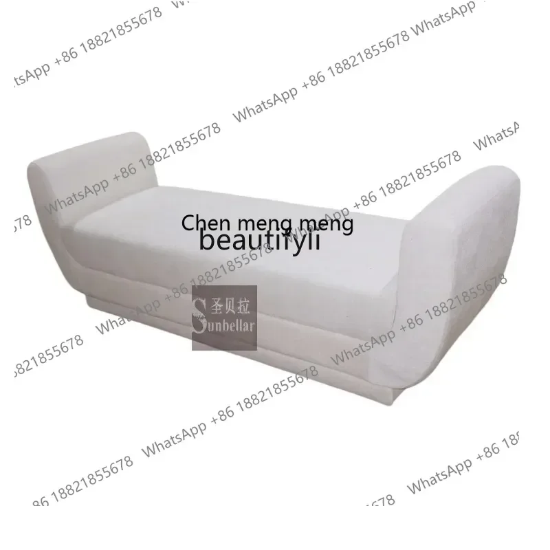 

X 32 French end of bed, bedroom, living room, sofa stool, hotel end of bed for clothes, cloakroom long pedal