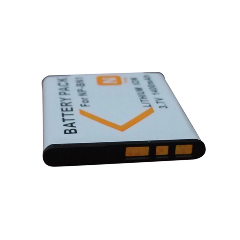 Bateria de lítio para câmeras digitais 3.7V 1400mAh para Sony DSCW310 W320 W330 W350 TX55 TX66