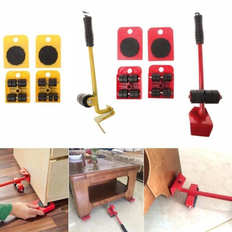 

Heavy Duty Furniture Moving Sliders ABS Wheel Smooth Gliding Lifting Tool For Sofa Bed Wardrobe Office Equipment M4YD