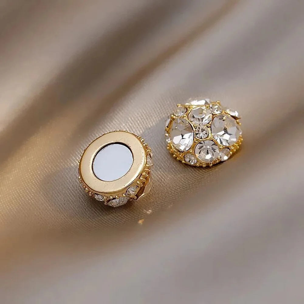 Magnetic Stud Earrings For Women Fake Realistics Look For Adults Teens