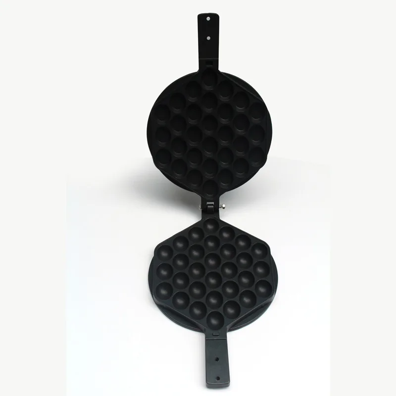 قالب الوافل البيض قالب الكعكة آلة كهربائية غير لاصقة بيض QQ التجاري كرة فقاعات الخبز صانع الوافل الحديد هونغ كونغ