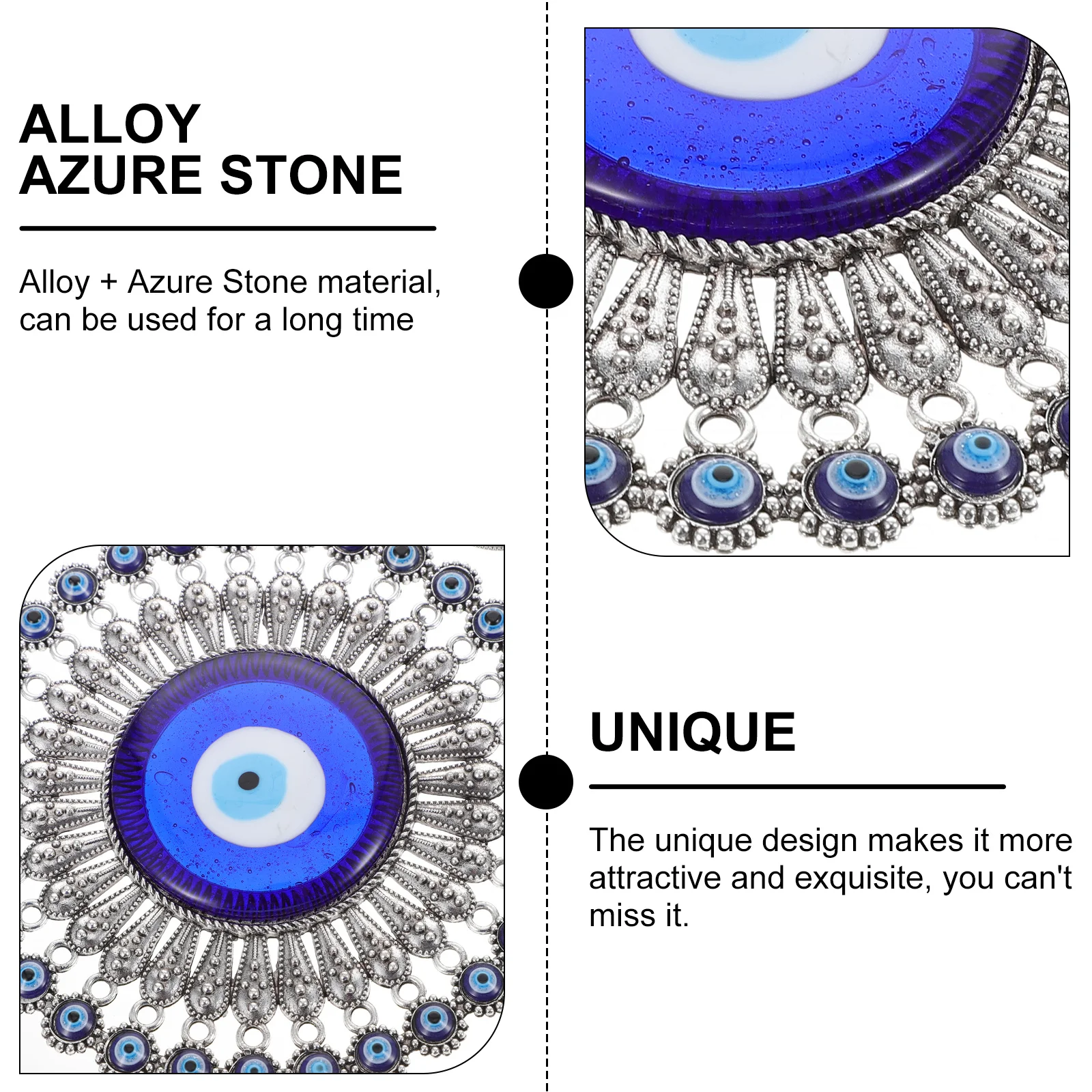 

Hanging Adornment Turkish Devil's Eye Pendant Blue Hanging Ornament for Modern Home Decor Feng Shui Energy Enhancement