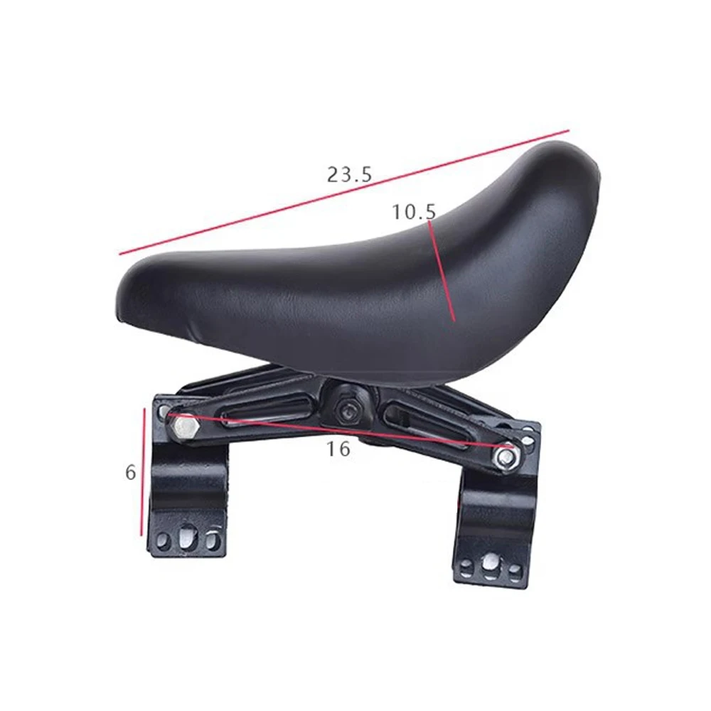 Front Mounted Bicycle Seats with Handlebars and Foot Pedals for Kids Children