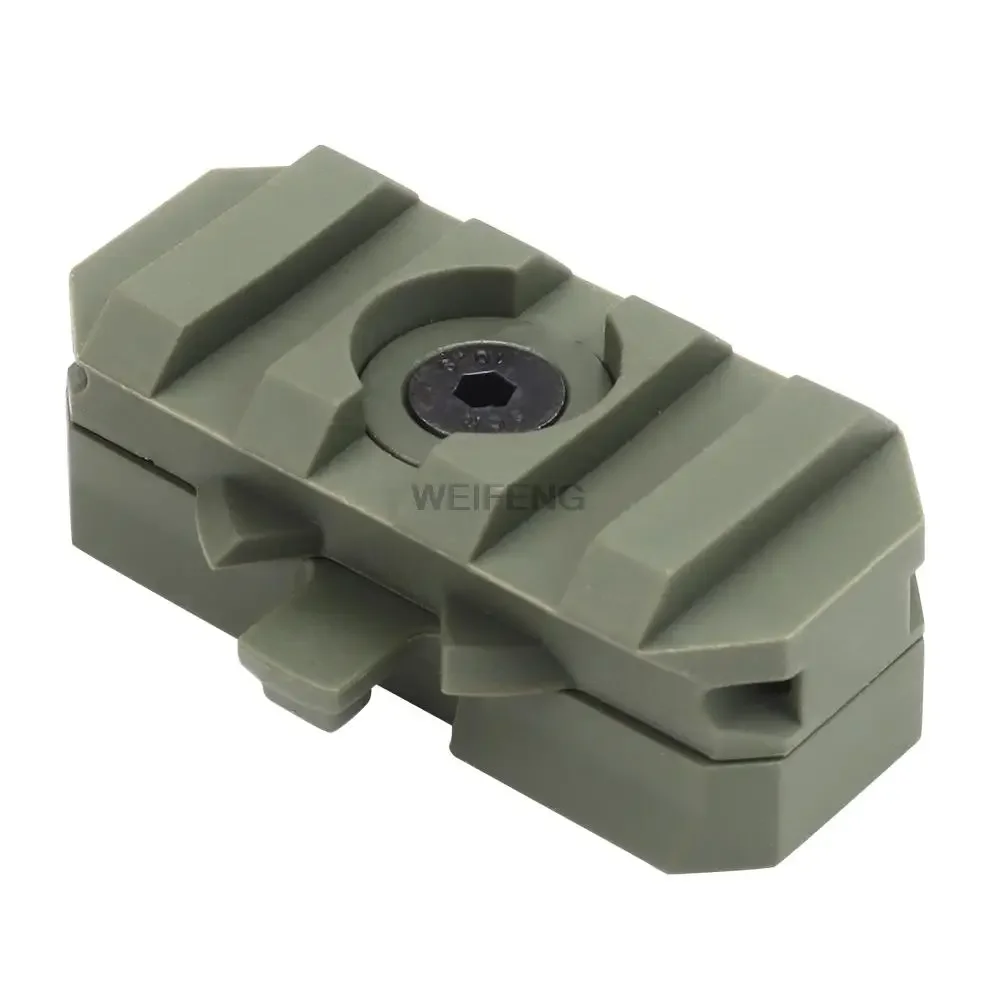 19mm  Helmet Side Rail Mount Adapter Tactical 360 Degree Guide Rotation for Fast Helmet Rail Hunting Accessories