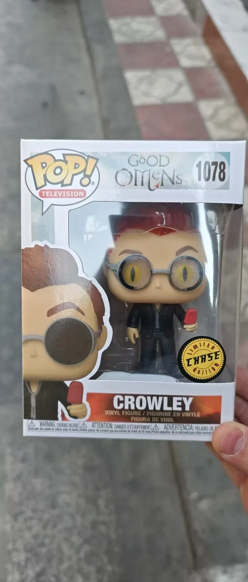 Funko Pop Television Good Omens - Aziraphale Chase EXC 1077#1078