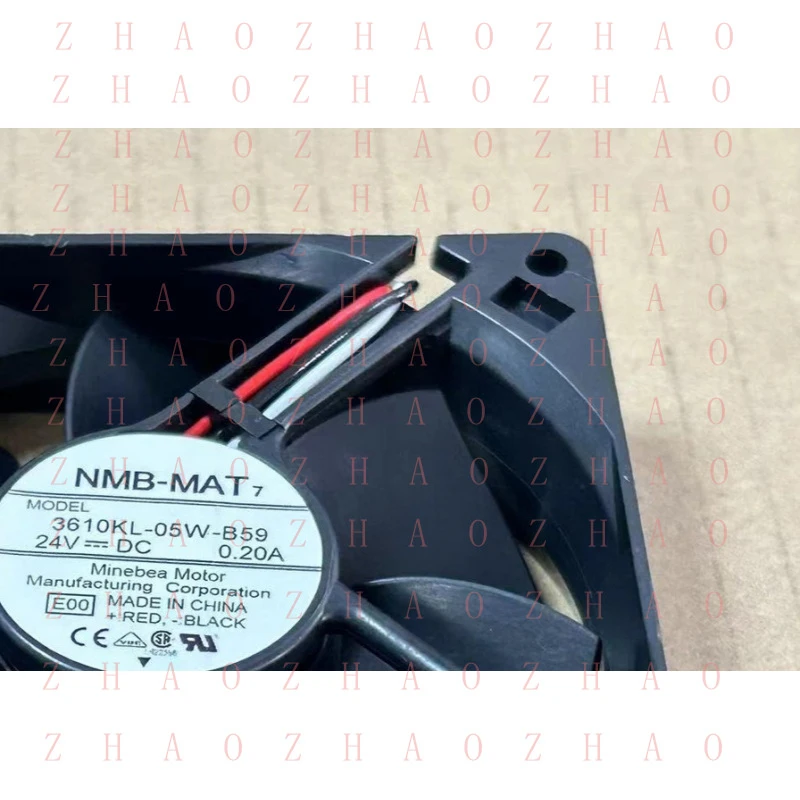 L+ 1pcs for A90L-0001-0378 NMB 3pin 3610KL-05W-B59 92x92x25mm Cooling fan 24V 0.20A