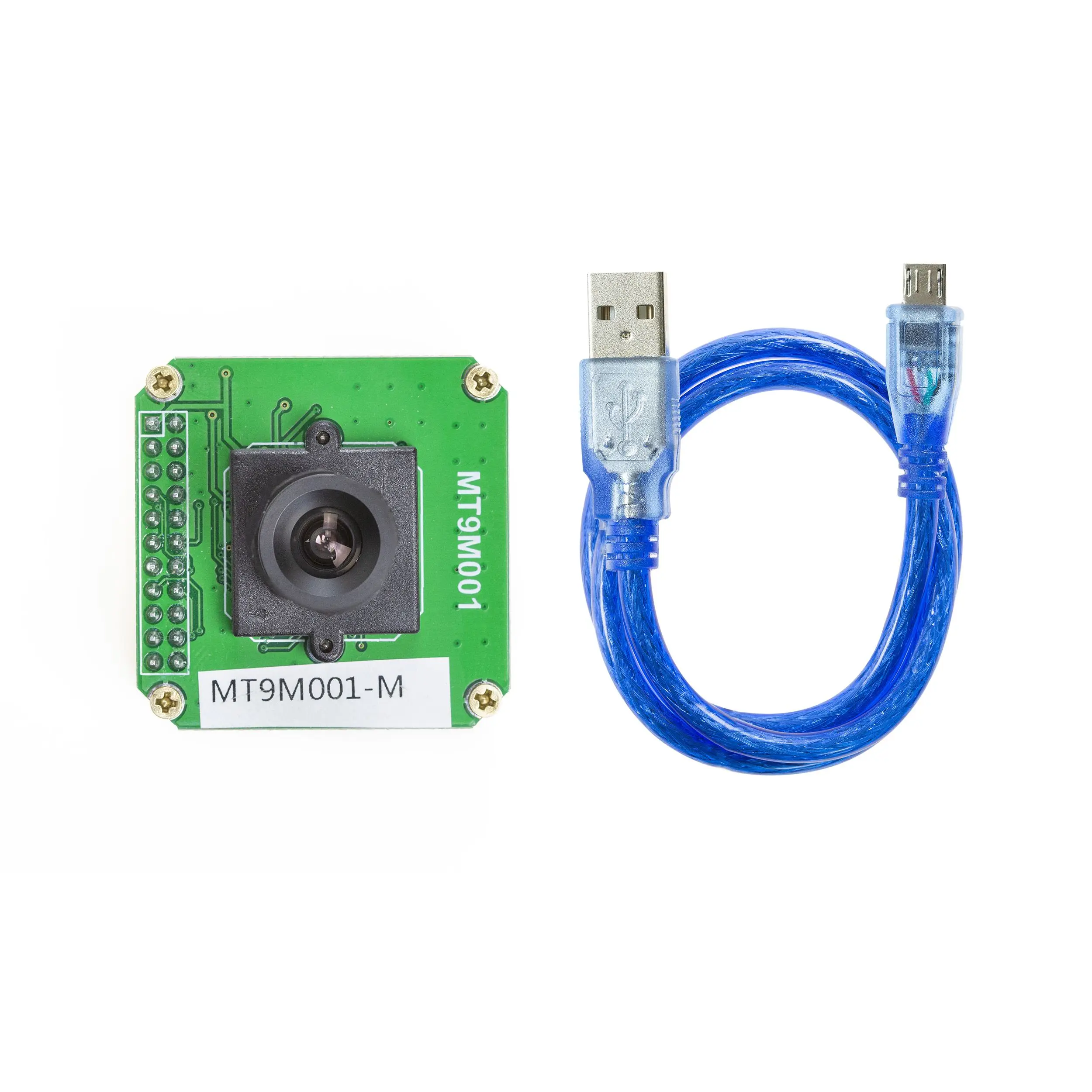 Arducam 1.3MP USB Camera Evaluation Kit - HD CMOS MT9M001 1/2-Inch Monochrome Camera Module with Parallel Camera Adapter Board a