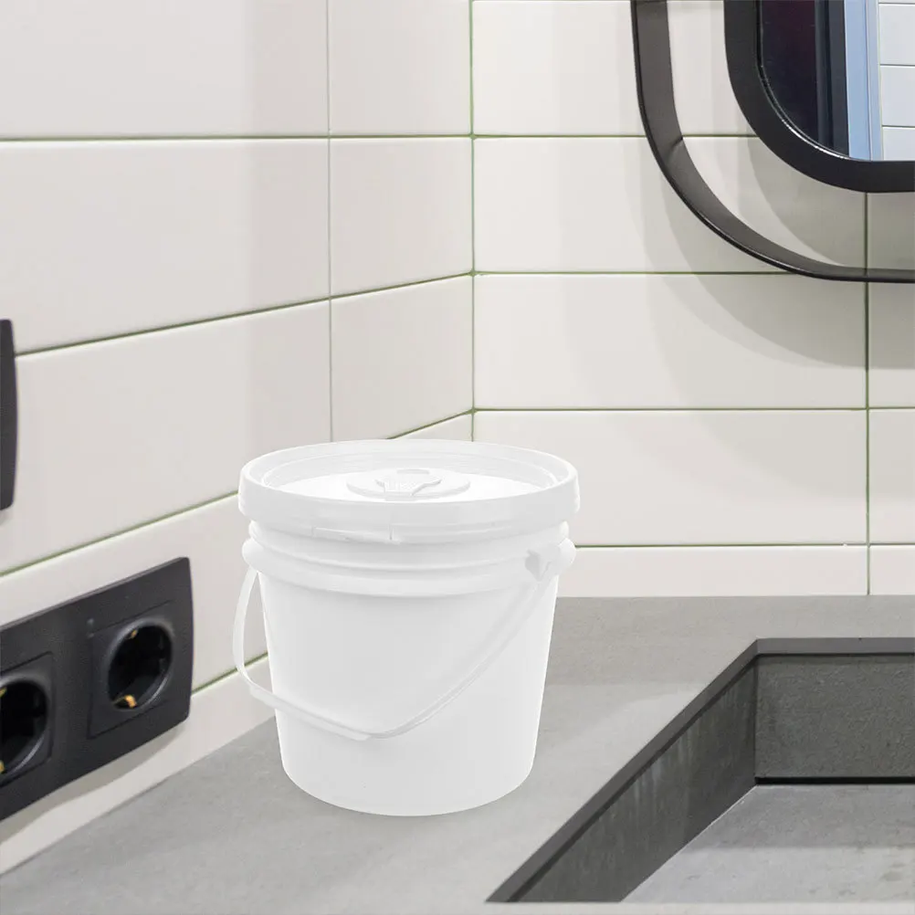 2 pezzi di salviette umidificate secchio porta salviette per bambini contenitore di plastica di grande capacità per contenitore di salviette riutilizzabili da viaggio per bagno in auto