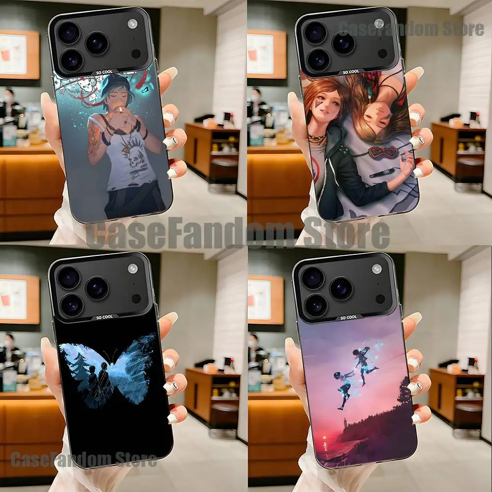 

L-Life Is Strange Game Phone Case For iPhone 17,16,15,14,13,12,11,Pro,Max,Plus,Black Matte Shockproof Cover