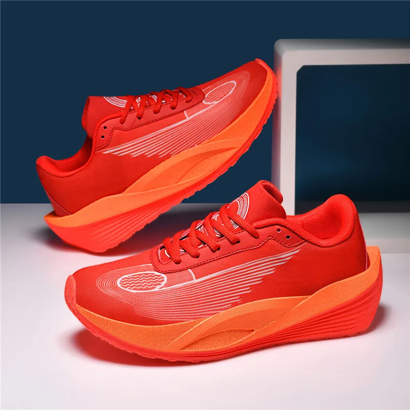 

New Running Shoes for Jogging and Marathon Sports, Mesh Fabric with True Carbon Plate, Men's and Women's Hiking Shoes 2025 Men's