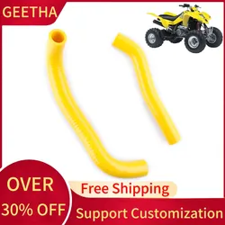 For 2003-2008 Suzuki Quadsport Z400 LTZ400 / Kawasaki KFX400 / Arctic Cat 400 ATV Silicone Radiator Coolant Pipe Tube Hose Kit
