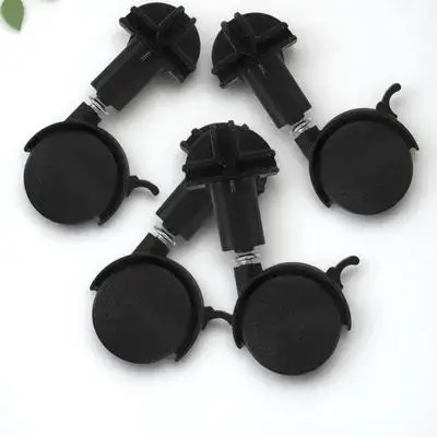 

4pcs Black Stroller Wheels Replacement Plastic Caster Wheels For Baby Stroller Office Chair Table Cabinet Iron Plastic Bearings