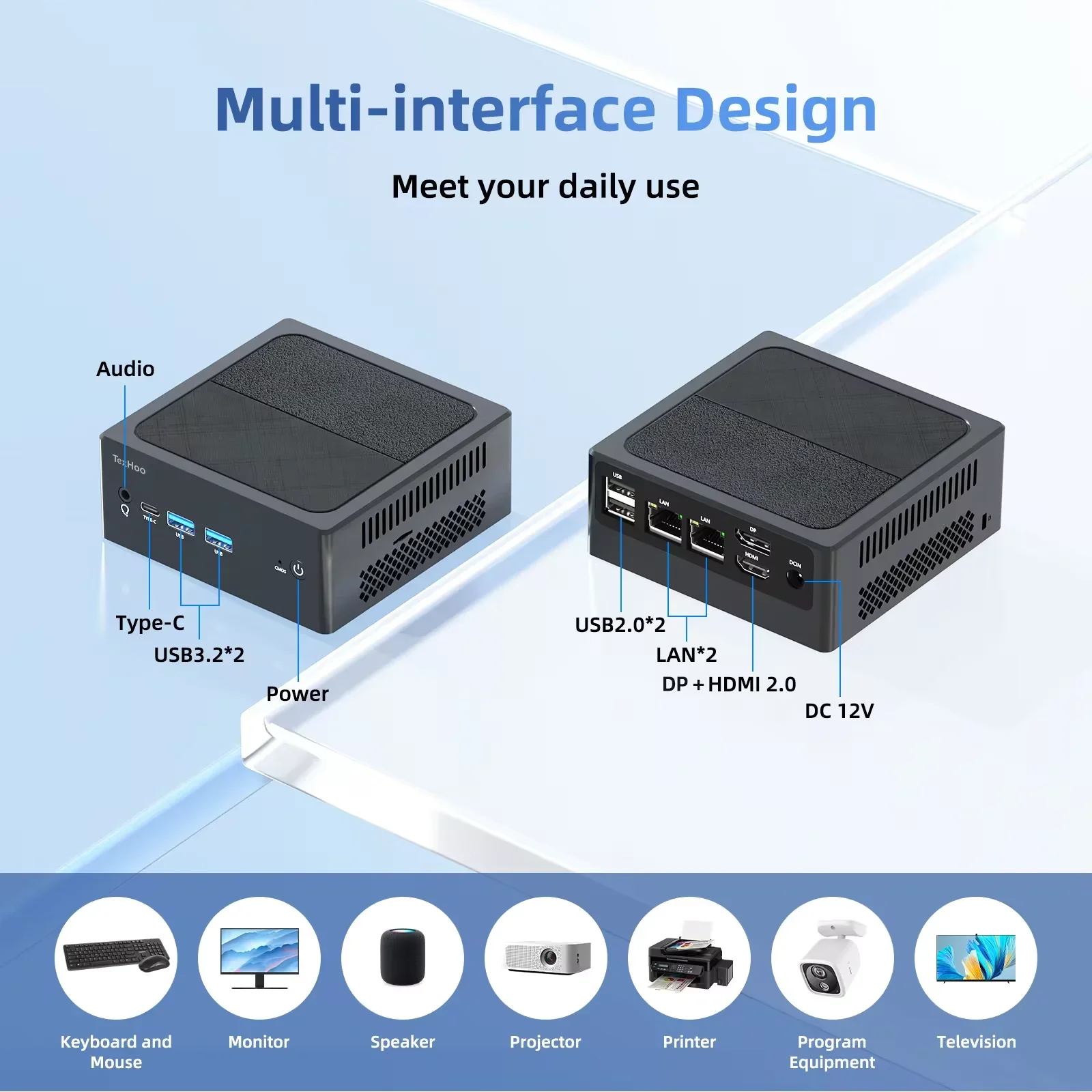 كمبيوتر صغير مع شريحة ألعاب N4020/N3350 سعة 64 جيجابايت SSD DDR4 6G HD عرض Intel/Amd Linux OS بدون مروحة Win 10/11 للاستخدام المكتبي والمنزلي