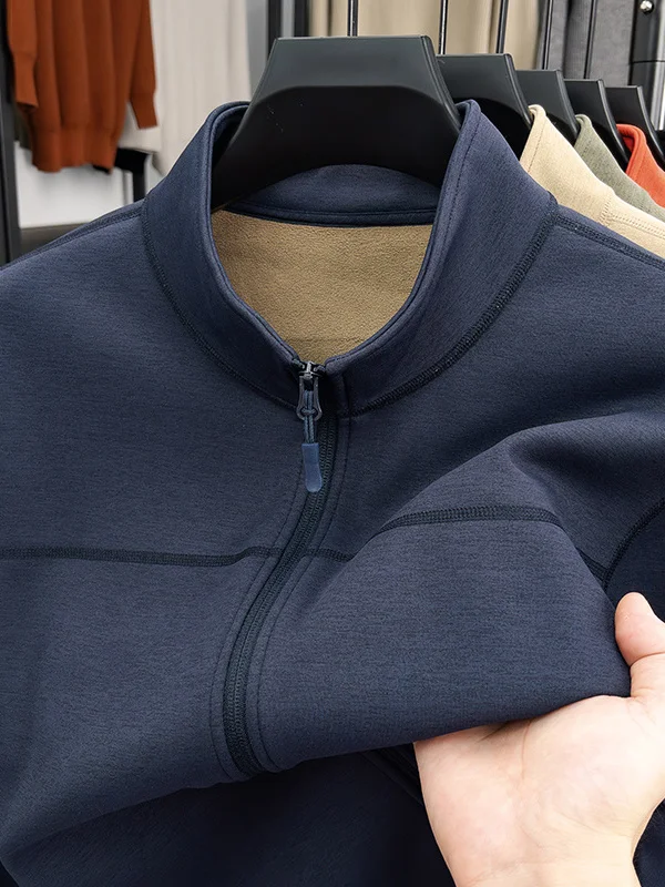 

Thiened Fce Толстовка с капюшоном Jaet Мужская спортивная зимняя уличная кардиган с воротником-стойкой на молнии Long Sve из полиэфирного волокна