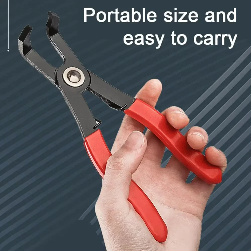 سيارة الداخلية الباب لوحة جذع المطاط مسمار مستدير مشبك مطاطي كليب المشبك الحلق المشبك التفكيك كماشة مشبك إزالة كماشة