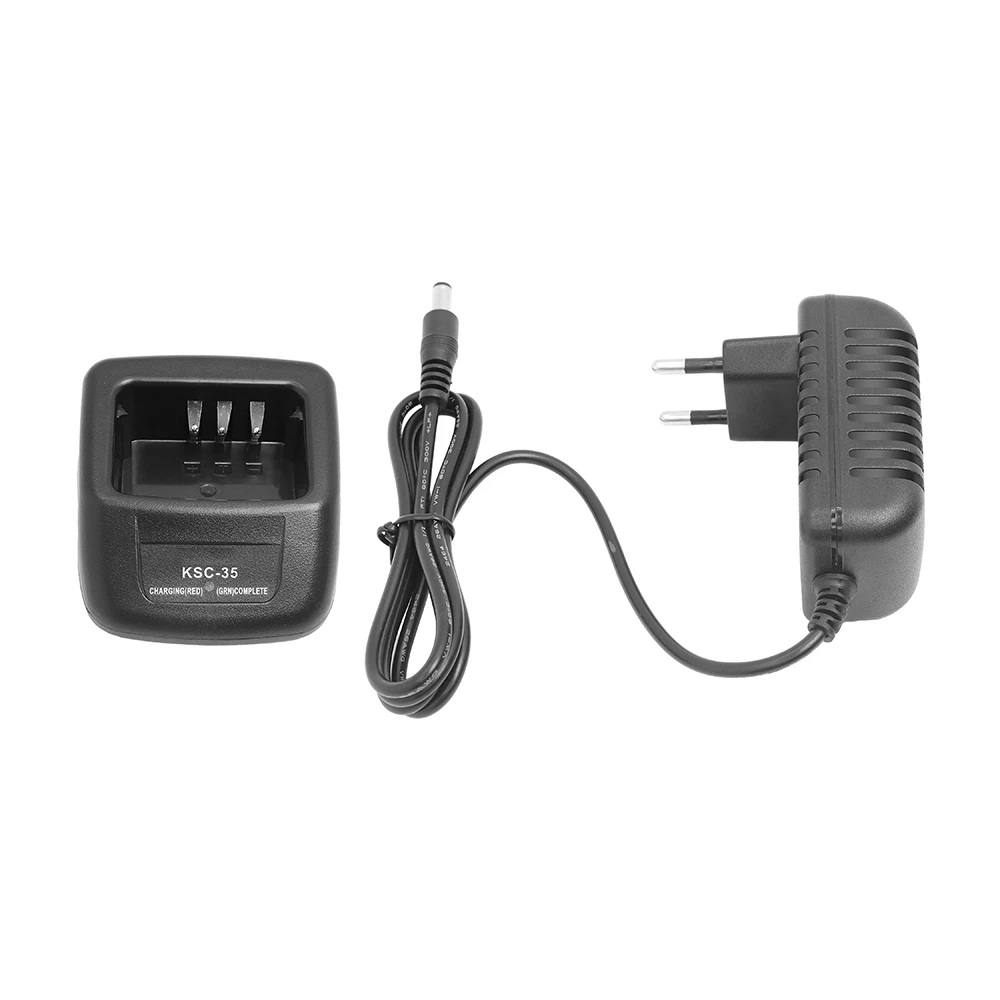 

KSC-35 Walkie Talkie Battery Desktop Charger For KENWOOD KNB-45L KNB-45 For TK-U100 Two Way Radio