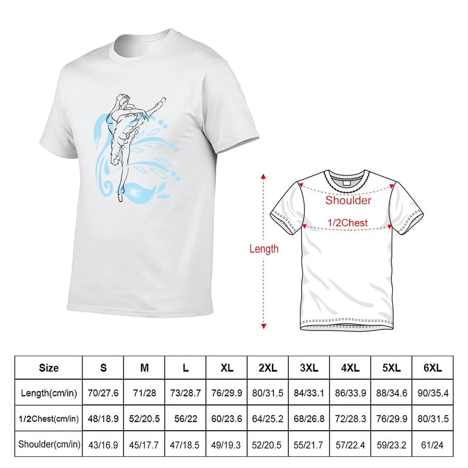 Swan Lake Ballet on Pointe Shoes Dance and Sports for Ballerina T-Shirt heavyweights cute tops workout shirts for men