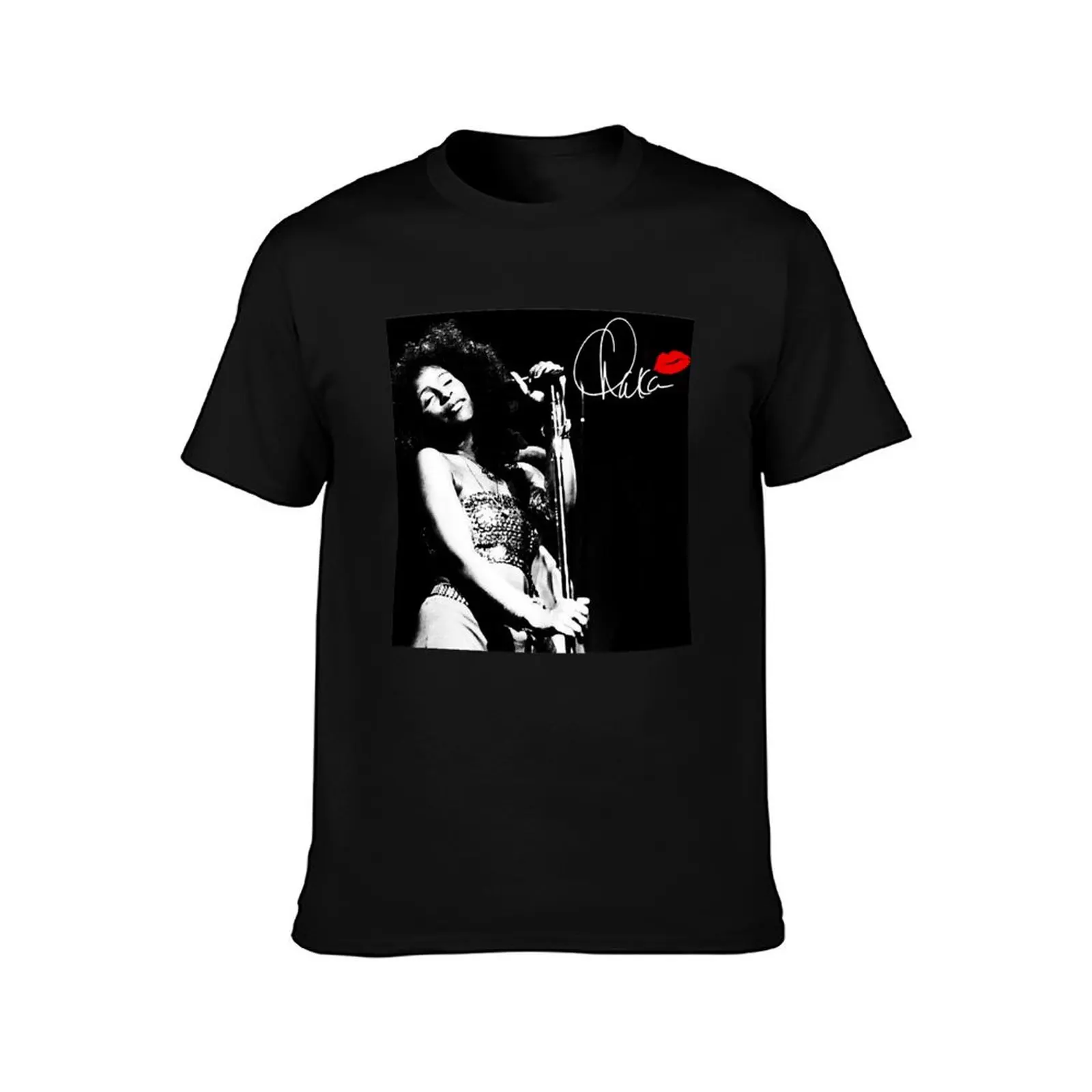 Chaka Khan Stage Songwriter Vocalist Funk Band Rufus Gifts For Fan T-Shirt Work Daily Short Sleeve Top T-Shirt