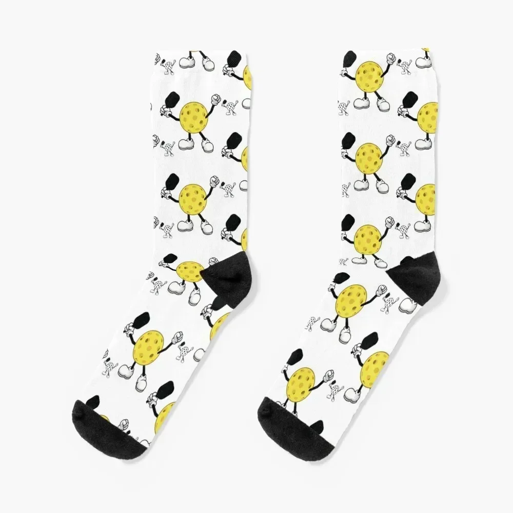 

Funny Pickle Playing Pickleball Socks Heating sock hip hop kids Lots Men Socks Women's