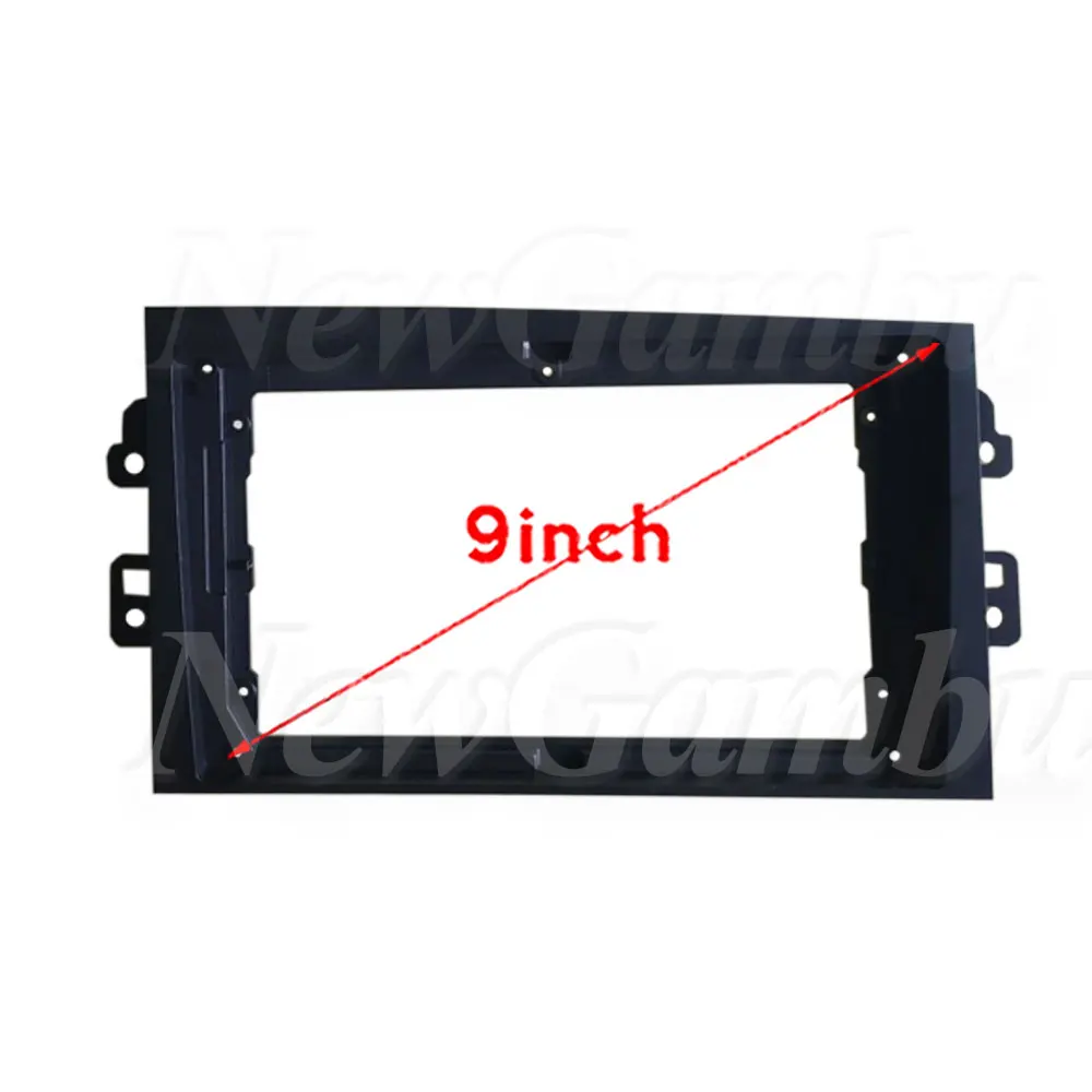 NewGambu 9 Inch Radio Fascia fit For JAC GALLOP A5W K5 K7 2020 Fascia Frame No Cable Trim Panel Audio