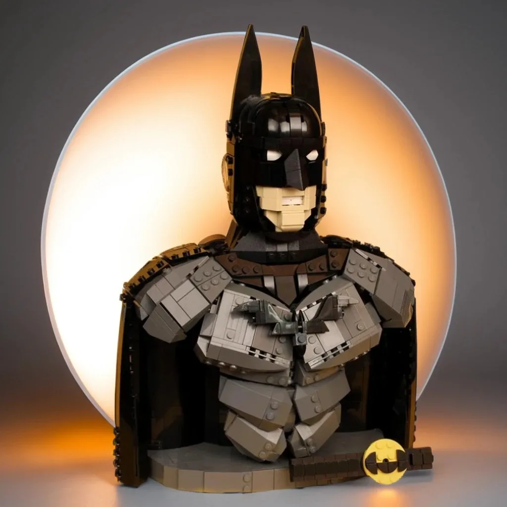 

1323 Pcs Darks Knightes Batmanes Superheroes Custom MOC Creation Building BlocksToys Gift