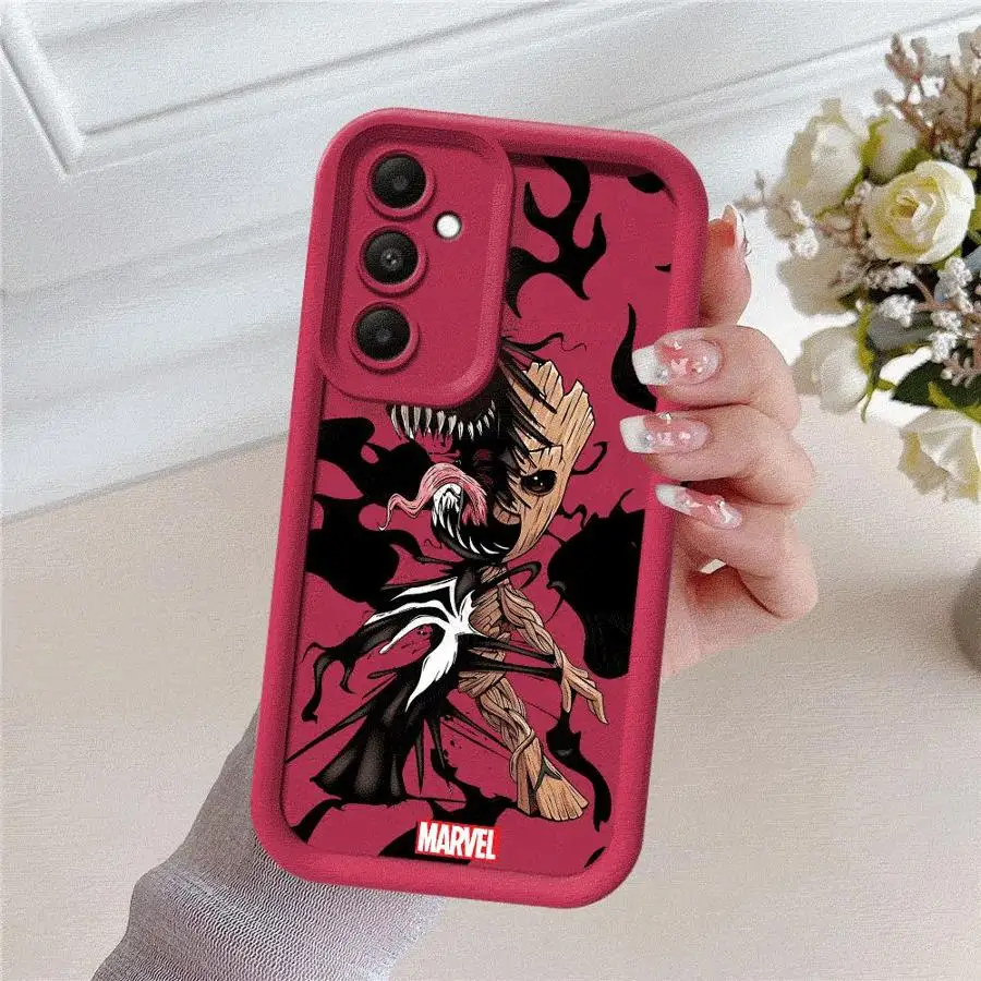 Marvel Groot Phone Case for Samsung Galaxy A20 A30 5G A71 A51 A50s A21s 4G A10s A03 A04 A05 A06 Shockproof Cover