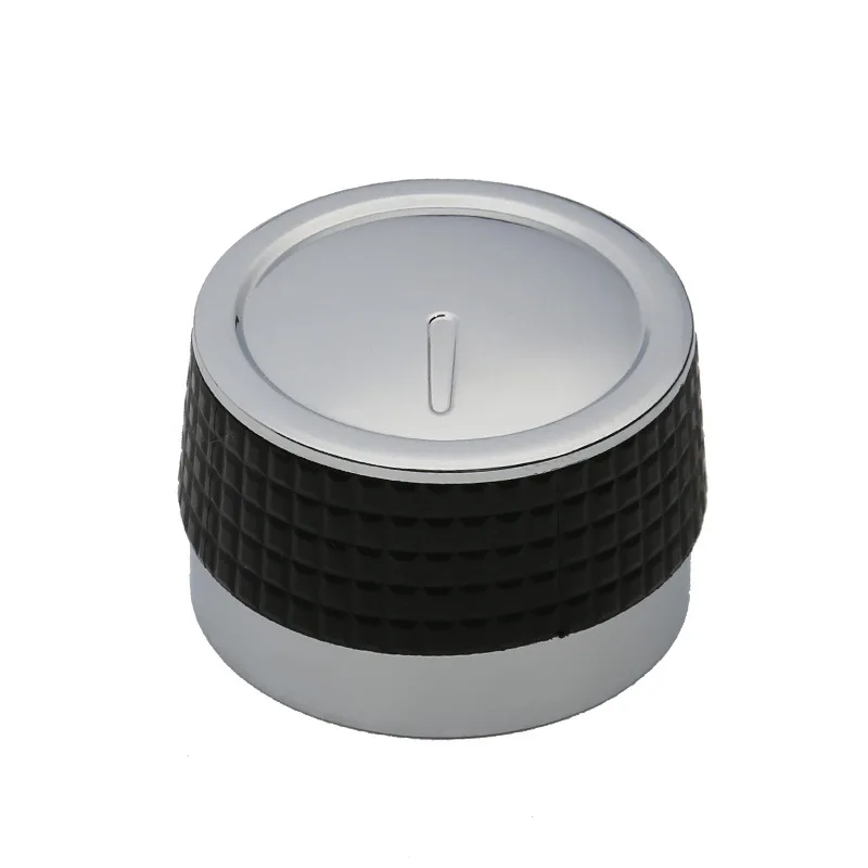 For Western Tapered Plated 50mm Oven Knob Compatible with For Cooktops and For BBQ Grills for Precise Temperature Control