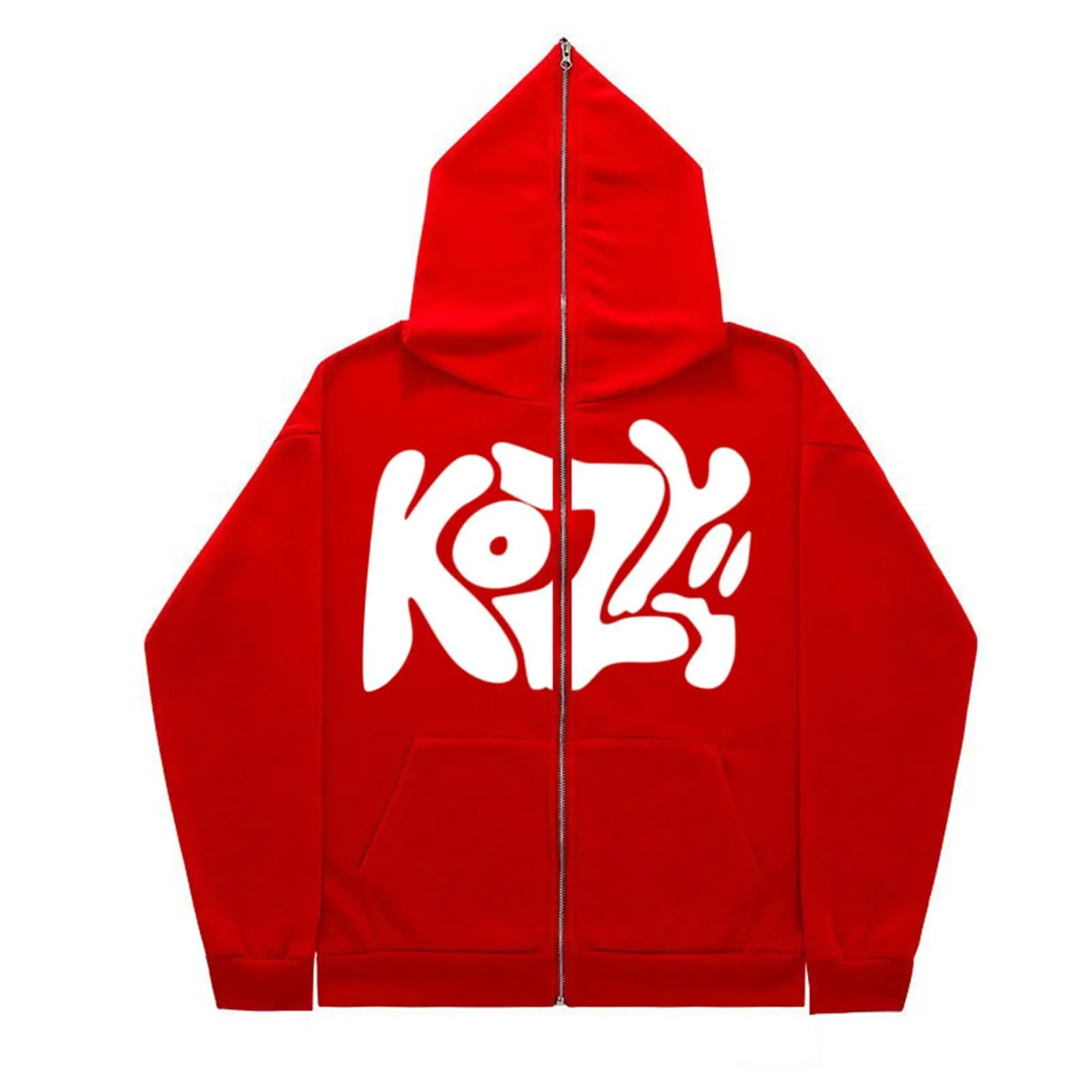 

unisex fashionable full zip hoodie hoodie men and women casual zipper hoodie print pattern balances functionality Size hoodies