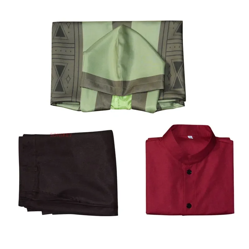 2022 Bruno Costume for Father Mother and Kids Cloak Robe Halloween Children Girl Adult Cosplay Camilo Cosplay Charm Clothing Set