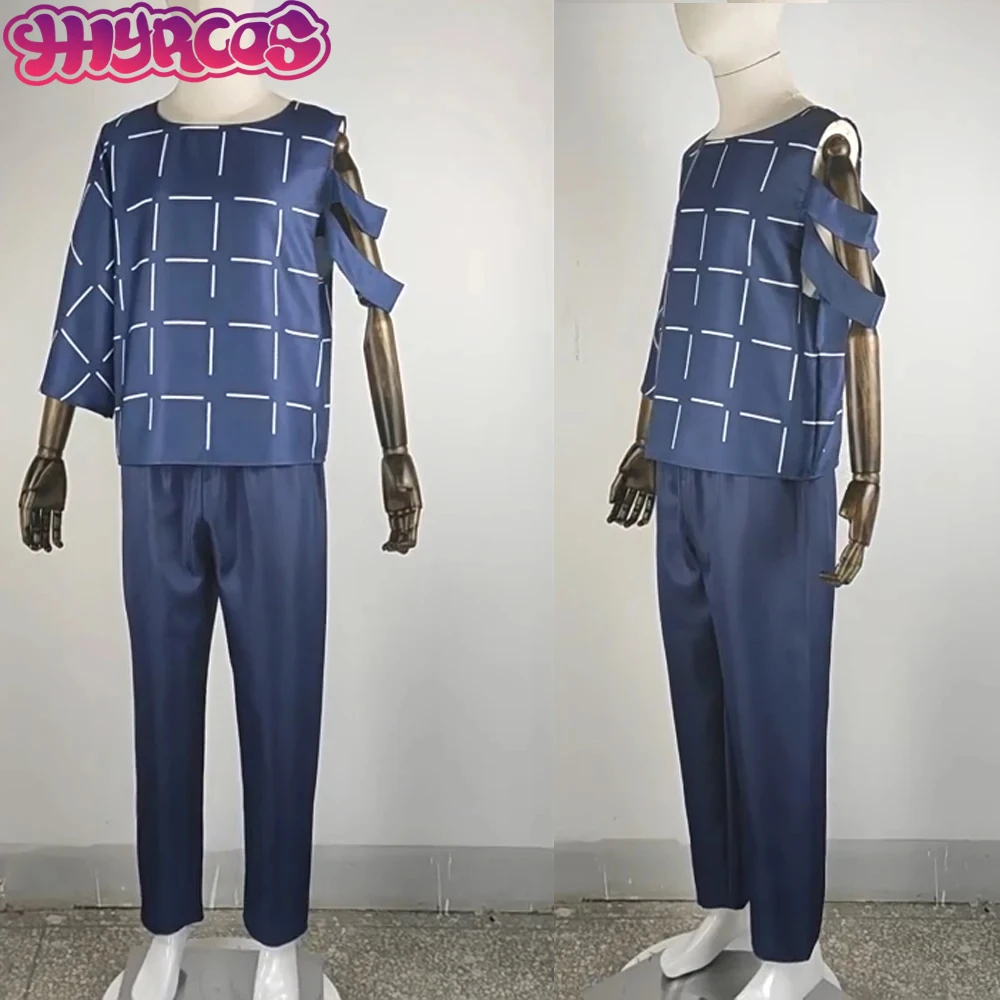 Jujutsu Kaisen Cosplay Costumes para homens e mulheres, Anime, Cos, Top, Calças, Terno, Traje de Halloween, Festa de Carnaval, Role Play