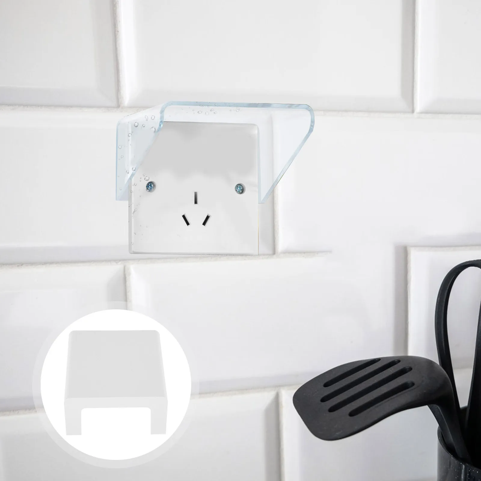 

Outdoor Weatherproof Electrical Box Plug Protector Receptacle Cover For Home Outdoor Receptacle Cover Business Use