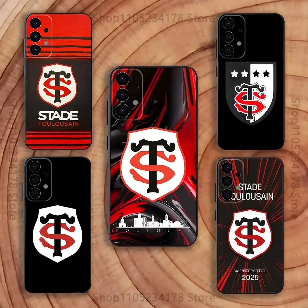 

Stade-E Logo T-Toulousain Phone Case For Samsung S25,S24,S21,S22,S23,S30,Ultra,S20,Plus,Fe,Lite,5G Black Cover