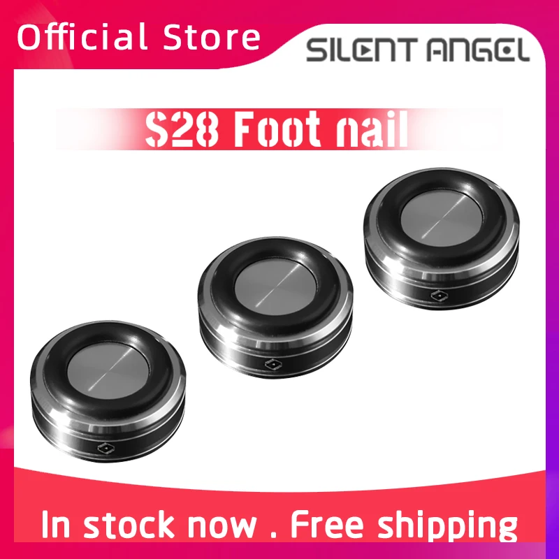 Silent Angel S28 High Density 304 Stainless Steel Foot Nail Foot Pad For Sound Pecial Foot Pad For High Fidelity Small Equipment